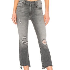 Mother Insider Crop Step Chew Sz 28